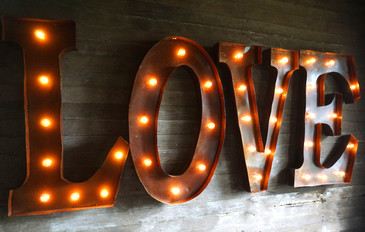 LOVE Marquee Letters 36"