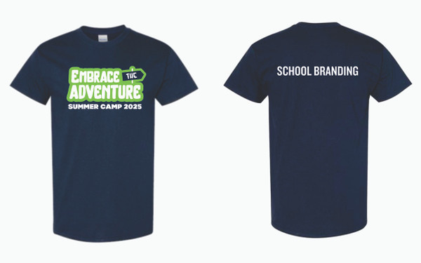 Navy Embrace The Adventure T-Shirt