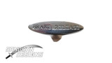 Polished T-handle for the 1971 Caprice and Impala brake release cable, engraved BRAKE RELEASE