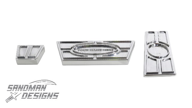 Pedals 1971 - 1976 B-Body GM w/ Engraving