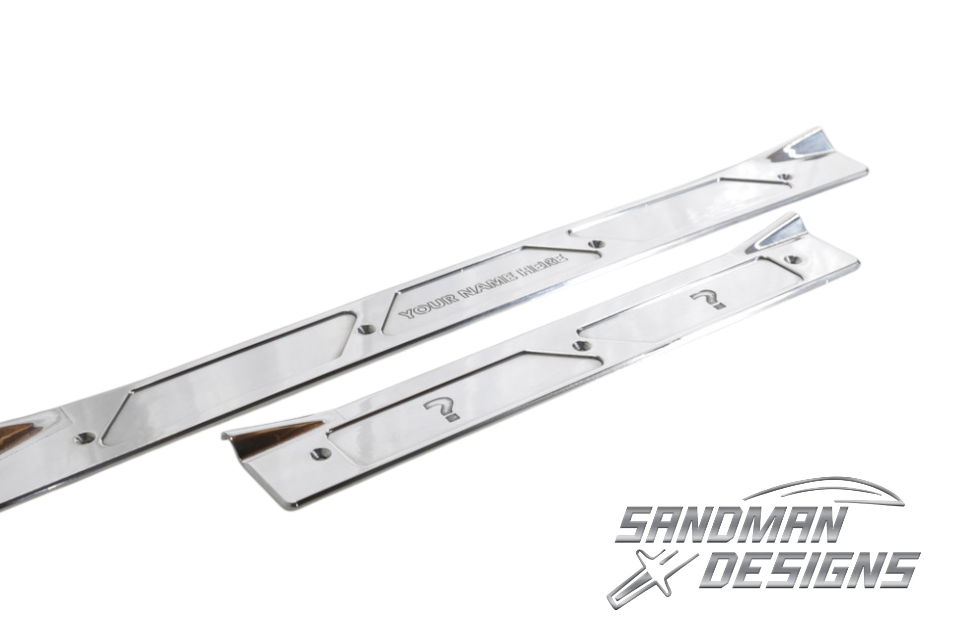 4 door Billet Door Jamb Sills - 1971 - 1976  B-Body GM Models