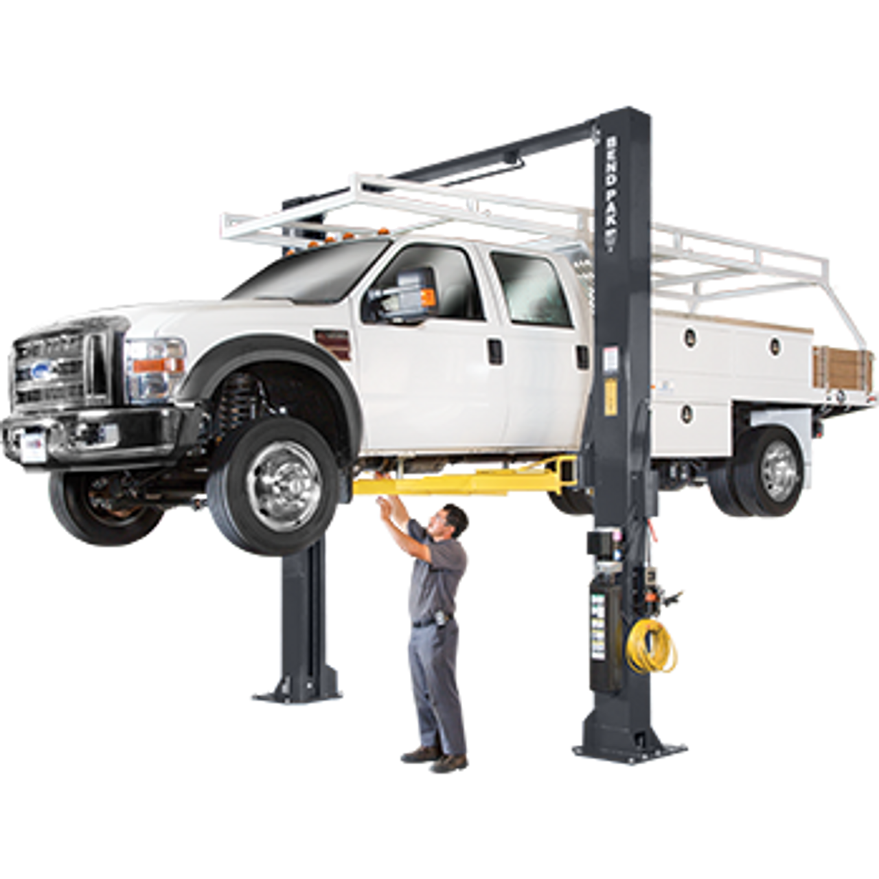 BENDPAK XPR-18C-192 Extra Tall, 18,000 Lb. Capacity, Clearfloor, Standard Arms( FREE FRAME CRADLE PADS ) 