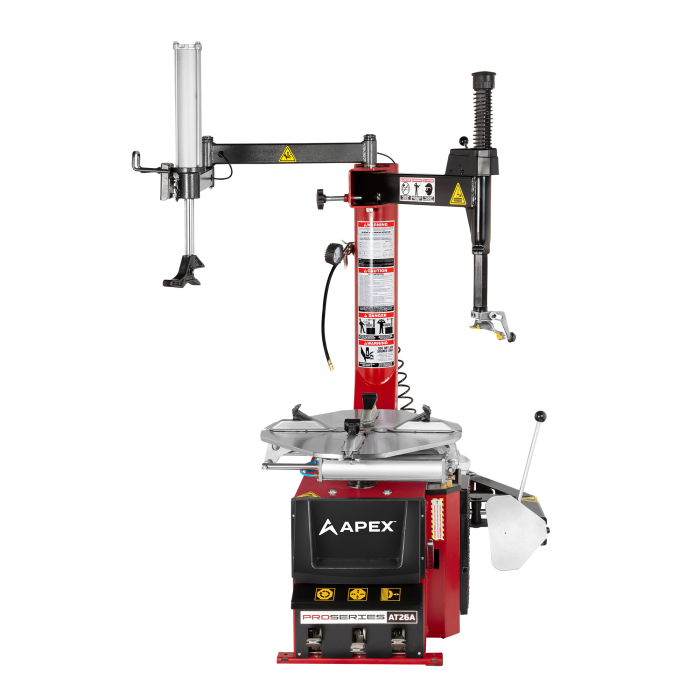 APEX AT26A Swing-Arm Tire Changer with Assist Tower