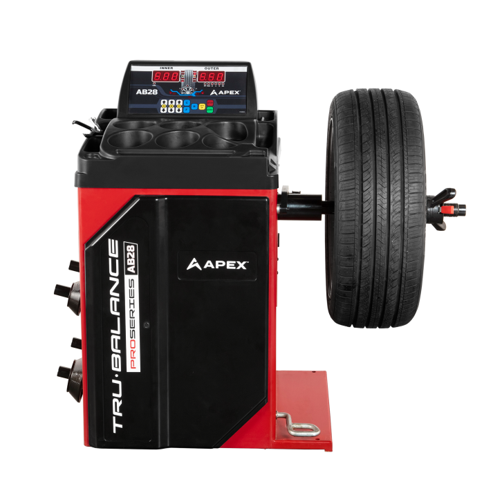 APEX AB28 Digital Wheel Balancer