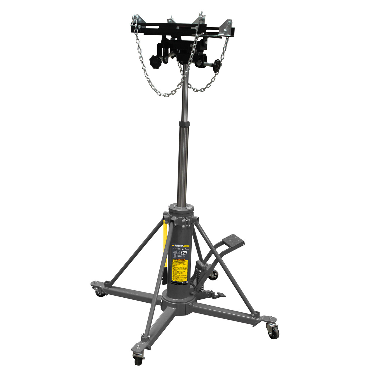 RANGER RTJ-3000 1-1/2 Ton Telescoping Transmission Jack / Truck