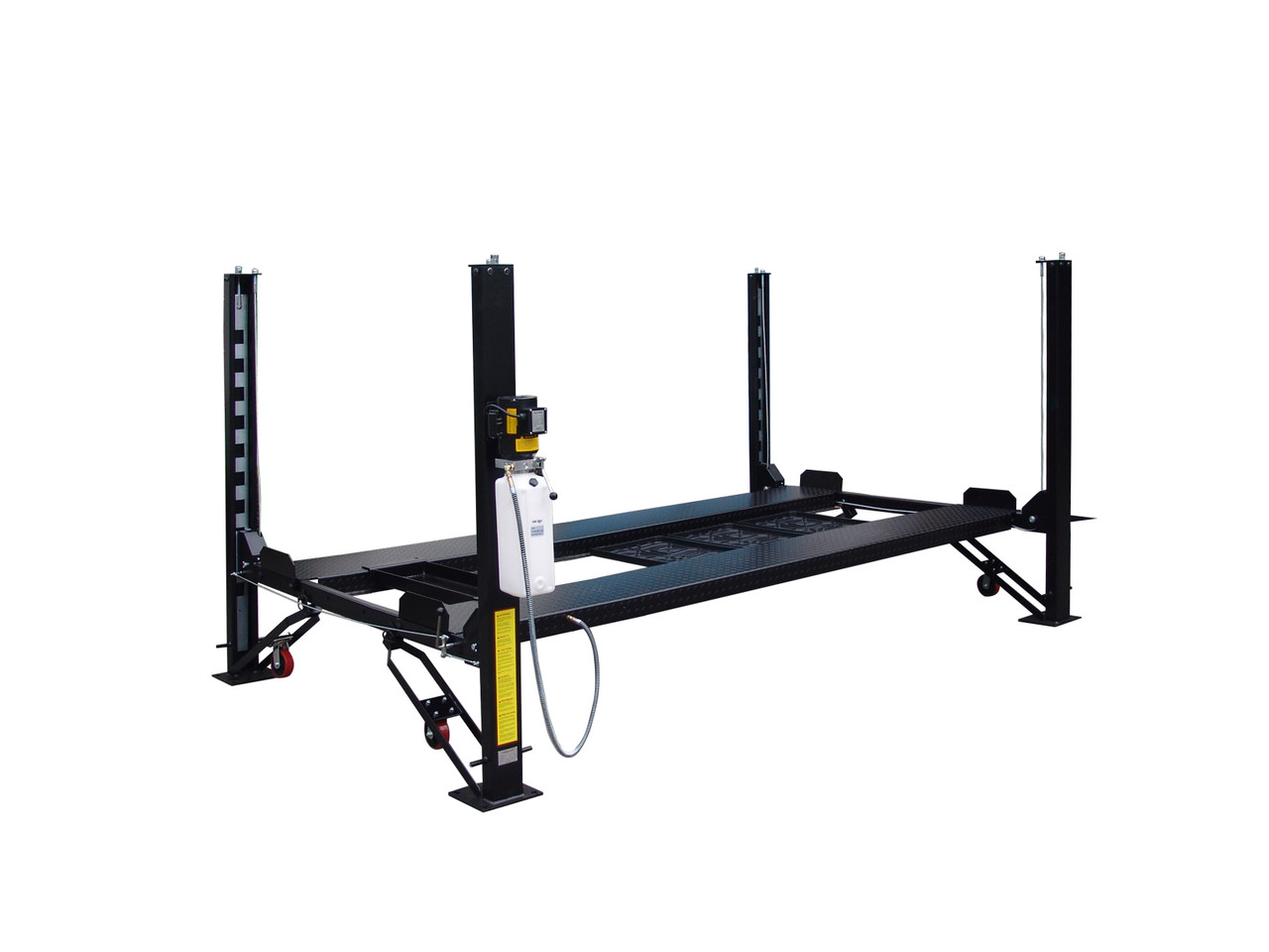 Tux FP8K-DX BASIC STORAGE 8K LB 4 POST PARKING LIFT INCLUDES POLY CASTERS, DRIP TRAYS,  JACK TRAY