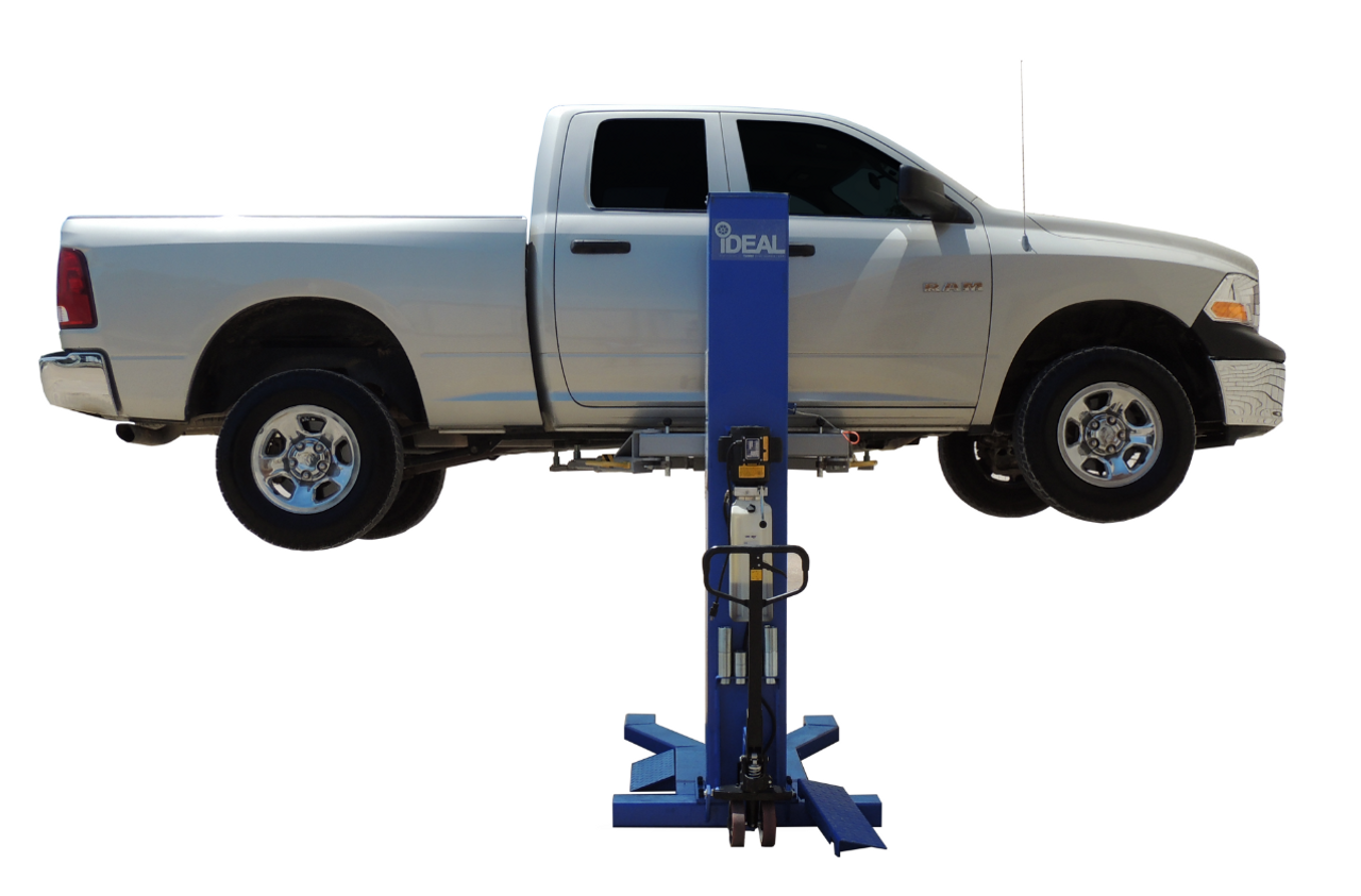 TUX MSC-6KLP 6,000 LB. Mobile Single Column Lift