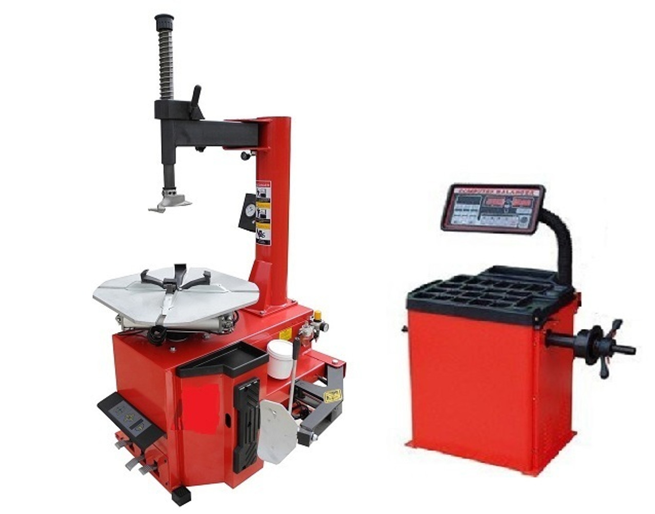 TUX TC-530 TIRE CHANGER/TWB-953 WHEEL BALANCER COMBO