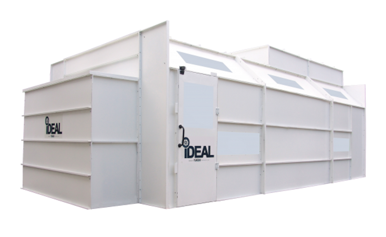 iDEAL PSB-SEMIDD26B-3PH Semi Downdraft Paint Spray Booth