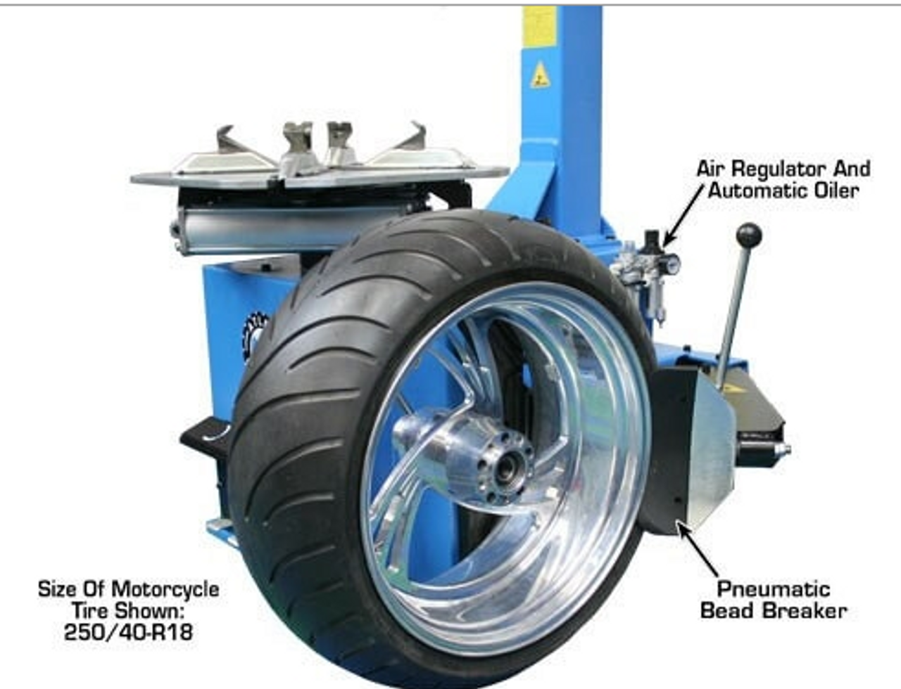 ATLAS® TC221 Rim-Clamp Tire Changer