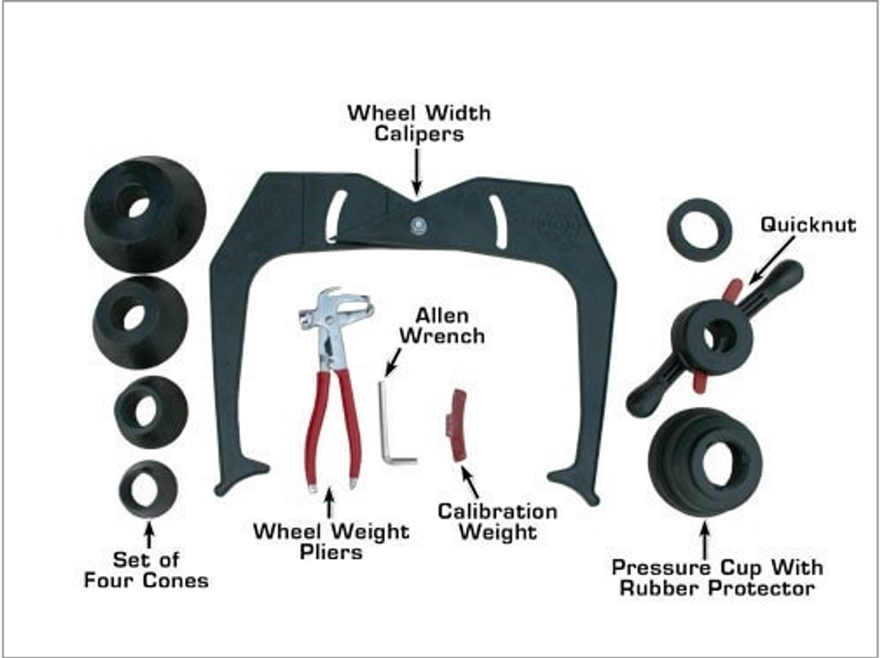 ATLAS® WB41 Computerized Wheel Balancer 