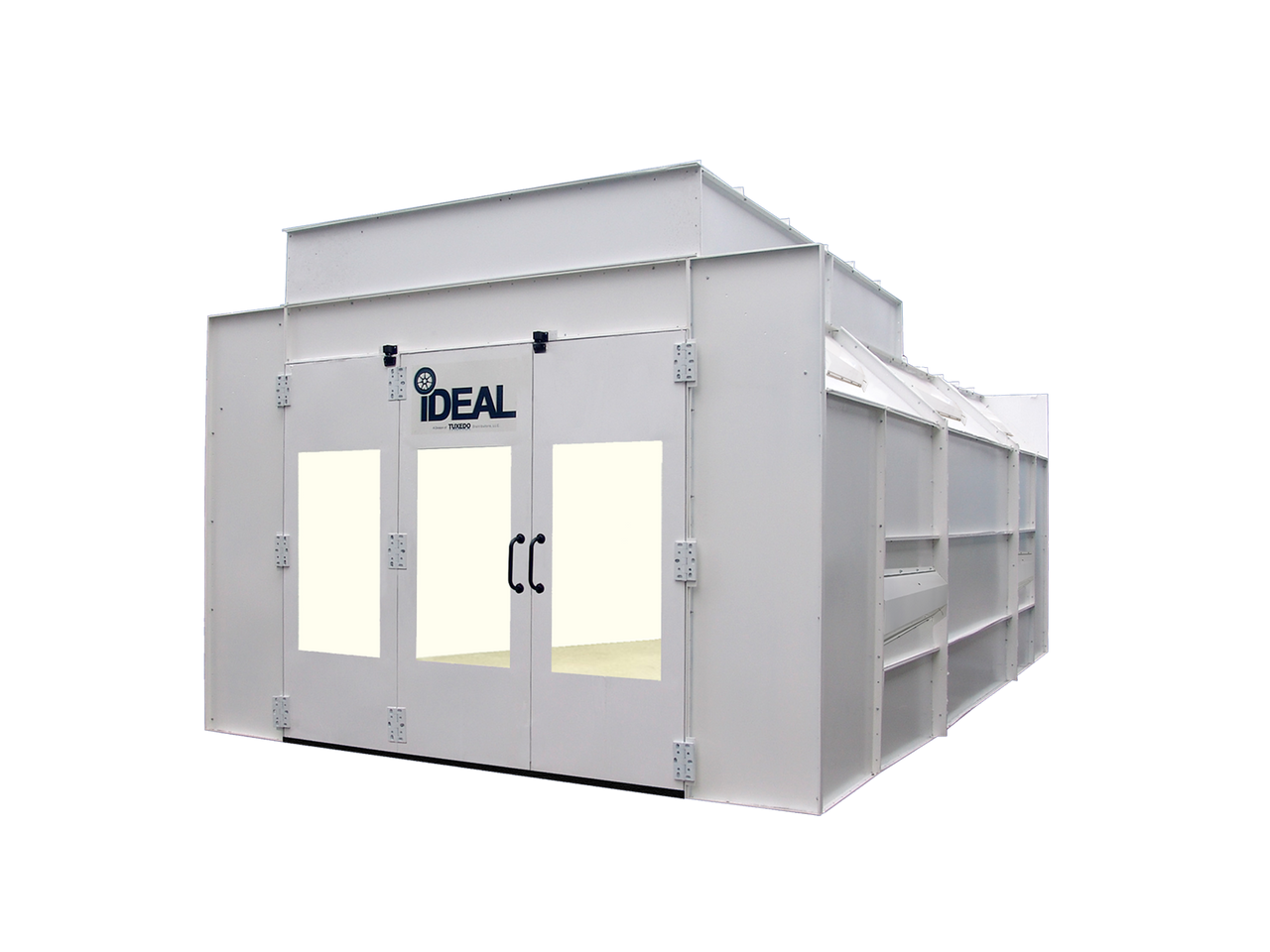 iDEAL - PSB-SEMIDD26B-AK Paint Booth w/Semi Downdraft Airflow 1PH