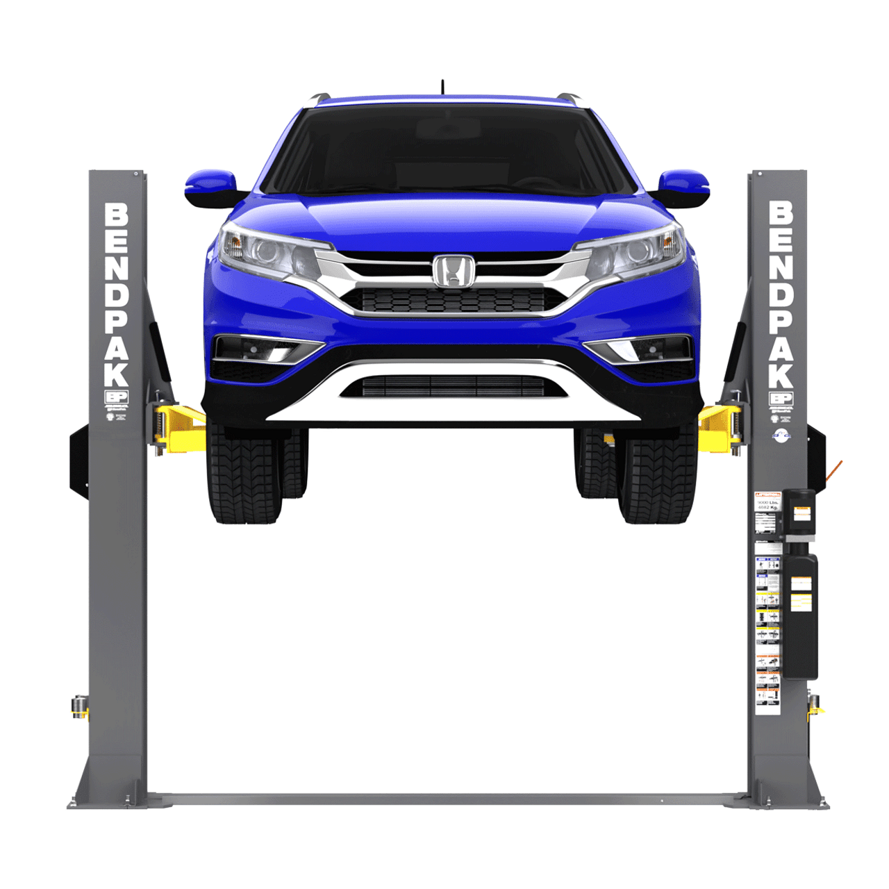 BENDPAK XPR-9TF 9,000 lbs. Capacity / Floorplate / 2-Post Lift