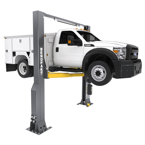 BENDPAK 20AP 20,000-lb. Capacity / Adaptable Clearfloor / High-Rise / Heavy-Duty Twin Post Lift BENDPAK 20AP 20,000-lb. Capacity / Adaptable Clearfloor / High-Rise / Heavy-Duty Twin Post Lift