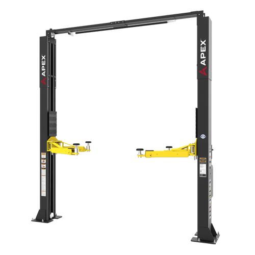 APEX AL10C Two-Post Lift / 10,000 Lb. Capacity / Clearfloor
