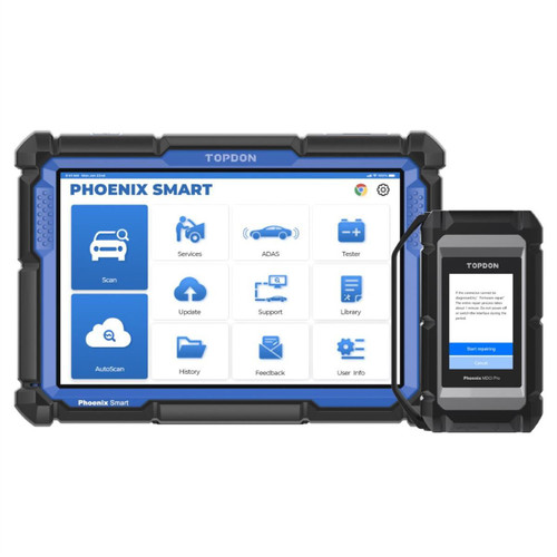 TOPDON Phoenix Smart- 10.1" OE-Level Scan Tool, Cloud-Based Programming, Adv Protocols (TOPPXSMART) TOPDON Phoenix Smart- 10.1" OE-Level Scan Tool, Cloud-Based Programming, Adv Protocols (TOPPXSMART)