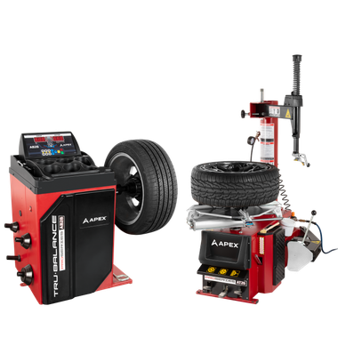 APEX AT26 + AB28 Tire Changer and Wheel Balancer Combo - Automotive ...