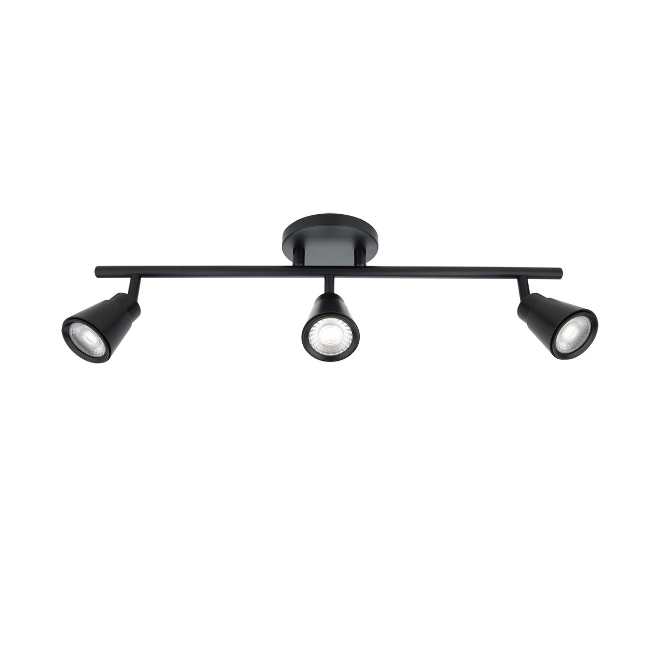 Solo LED Fixed Rail in Black