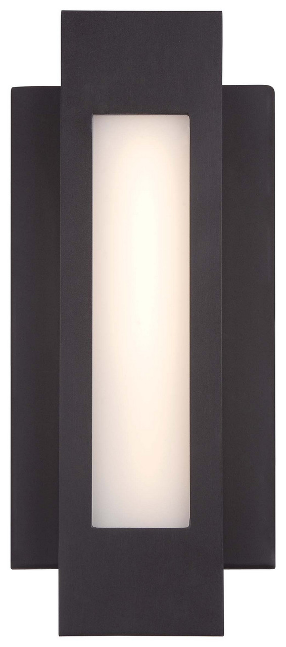 Insert LED Wall Sconce in Pebble Bronze