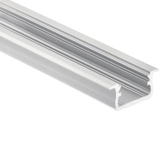 Ils Te Series Tape Extrusion Channel in Silver (12|1TEC1STRC8SIL)