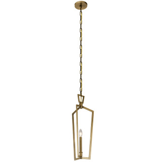 Abbotswell One Light Mini Pendant in Natural Brass (12|43497NBR)