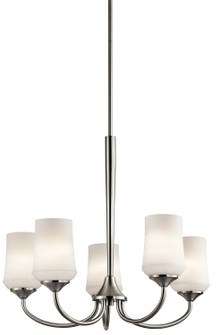Aubrey Five Light Chandelier in Brushed Nickel (12|43665NI) Aubrey Five Light Chandelier in Brushed Nickel (12|43665NI)