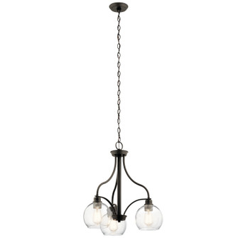 Harmony Three Light Chandelier in Olde Bronze (12|44063OZ)