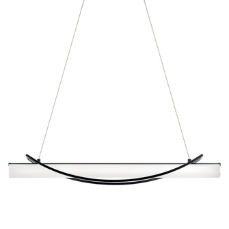 Rowan LED Linear Chandelier in Matte Black (12|84125MBK)