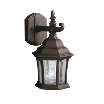 Townhouse One Light Outdoor Wall Mount in Black (12|9788BK)