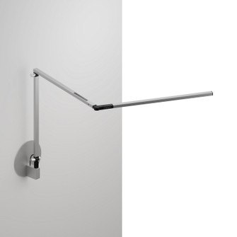 Z-Bar LED Desk Lamp in Silver (240|AR3200-WD-SIL-HWS)