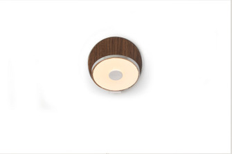 Gravy LED Wall Sconce in Chrome/oiled walnut (240|GRW-S-CRM-OWT-PI)