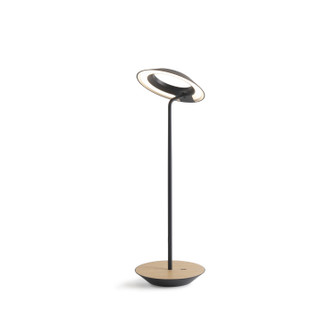 Royyo LED Desk Lamp in Matte black, white oak (240|RYO-SW-MTB-WOK-DSK)