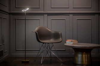 Royyo LED Floor Lamp in Silver (240|RYO-SW-SIL-SIL-FLR)