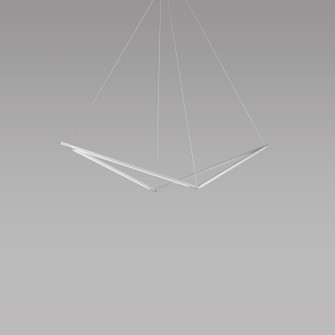 Z-Bar Pendant LED Pendant in Silver (240|ZBP-24-B-SW-SIL-CNP)