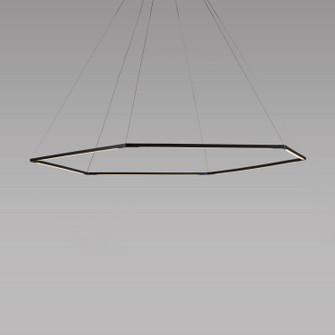 Z-Bar Pendant LED Pendant in Matte Black (240|ZBP-24-H-SW-MTB-CNP)