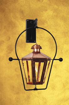 Apollo Gas Lantern Wall Yoke Mount in Natural Copper (180|AO1-Y-WMY1)