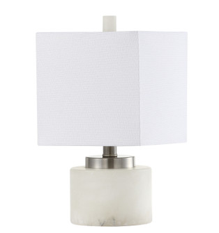 One Light Table Lamp in Satin Nickel (90|320033)