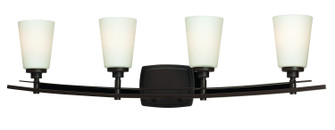 Salerno Four Light Vanity Strip in Bronze (90|370419)