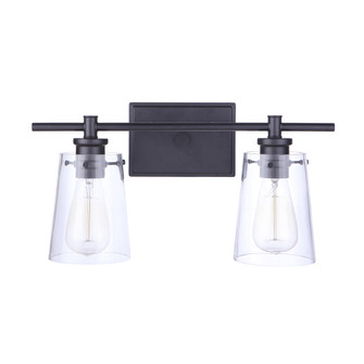 Mia Two Light Vanity in Black (90|810208)