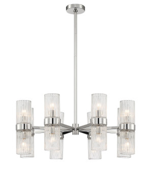 Charlotte 16 Light Chandelier in Polished Nickel (90|891625)