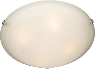 Malaga Four Light Flush Mount in Satin Nickel (16|11060MRSN)