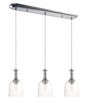 Centennial Three Light Pendant in Polished Nickel (16|20473CLPN)