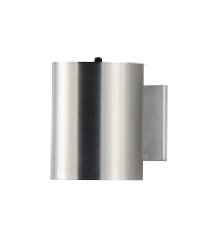 Outpost One Light Outdoor Wall Lantern in Brushed Aluminum (16|26101AL/PHC)