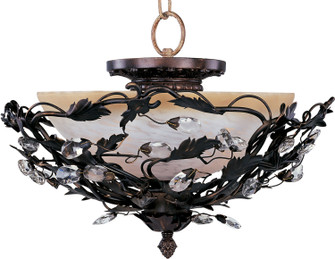 Elegante Three Light Semi-Flush Mount in Oil Rubbed Bronze (16|2859OI)