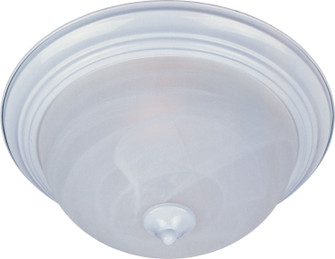 Essentials - 584x One Light Flush Mount in White (16|5840MRWT)