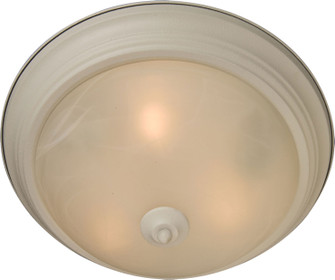 Essentials - 584x Three Light Flush Mount in Textured White (16|5842MRTW)