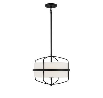 Three Light Pendant in Matte Black (446|M70101MBK)