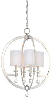 Chadbourne Four Light Pendant in Polished Nickel (29|N6840-613)