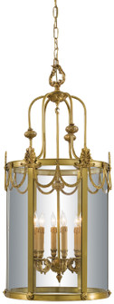 Metropolitan Six Light Foyer Pendant in Doré Gold (29|N850906)