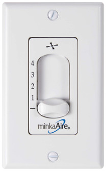 Minka Aire Wall Speed Control in White (15|WC115)
